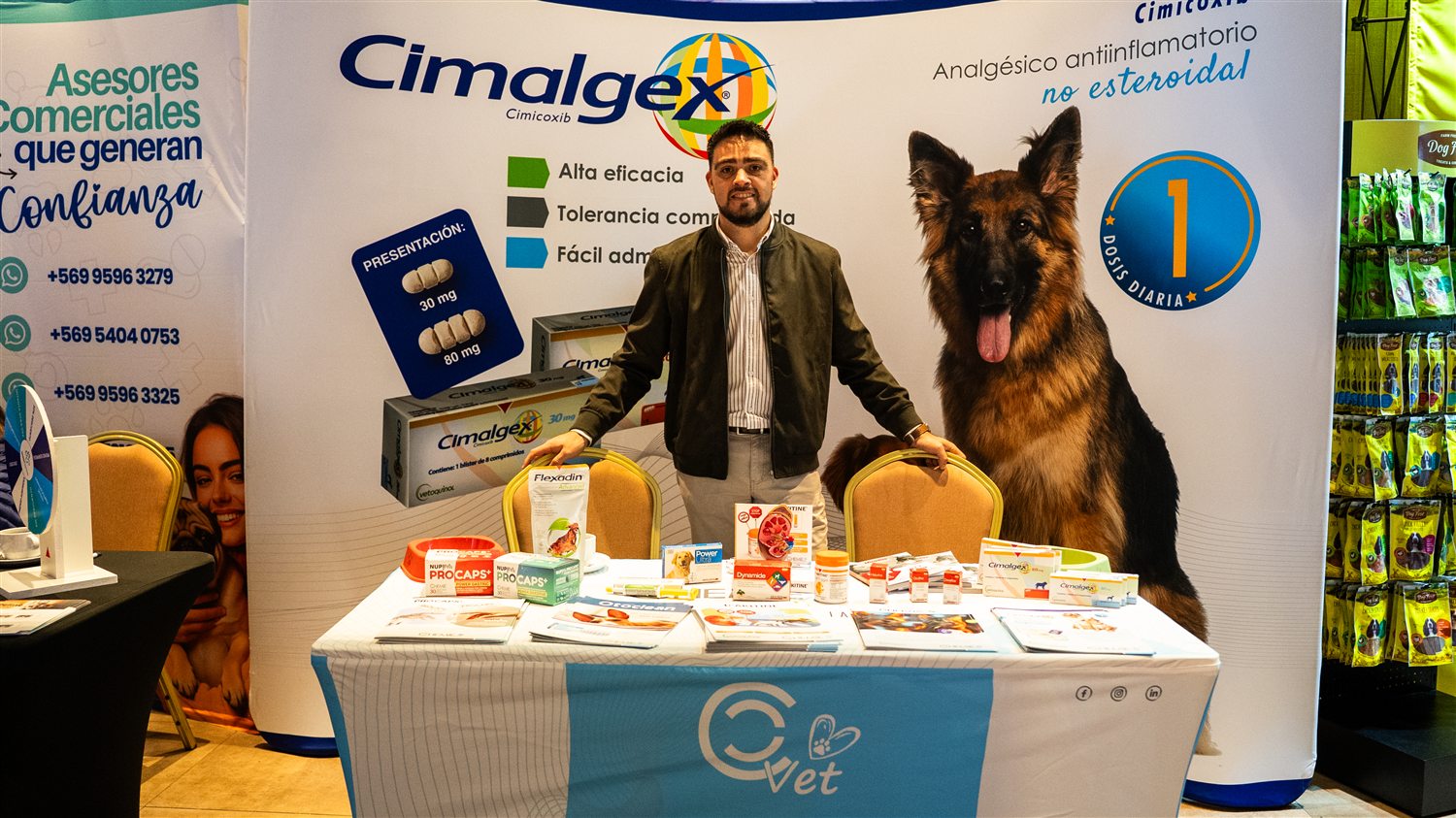 Stand de una marca colaboradora